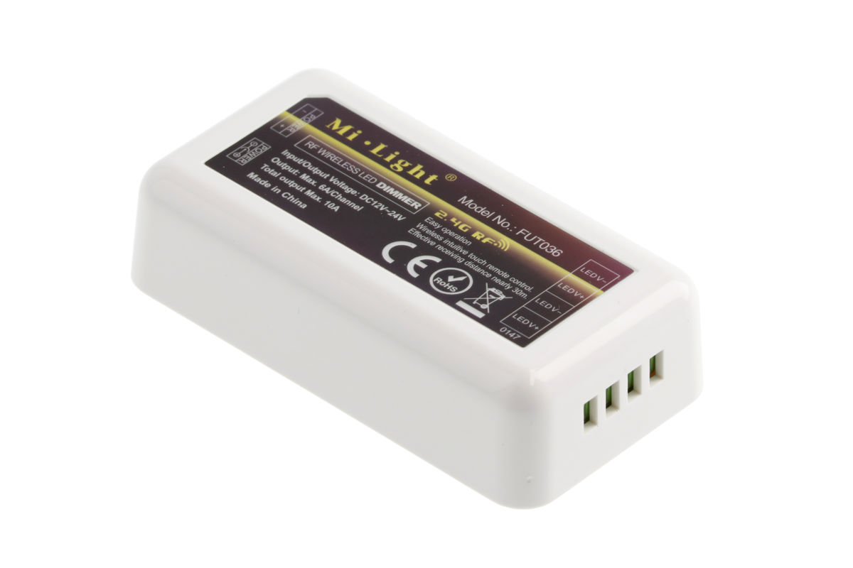 RF LED monozónový 1-zónový ovládač