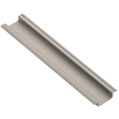 LED hliníkový profil s prírubou šampanského GLAX 2 m (zadlabacia)
