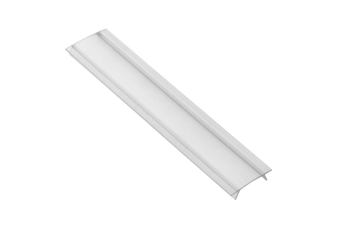 priehľadný kryt pre LED profil GLAX 2 m