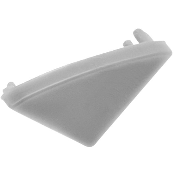 Kryt LED profilu GlaX so sklonom striebra (10 ks. v blistri)