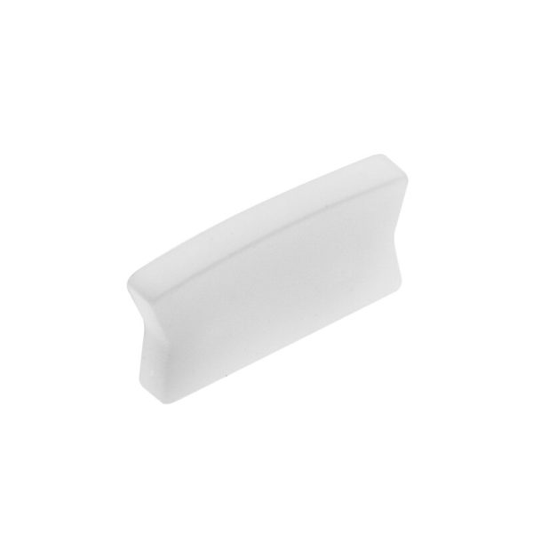 Uzáver pre LED profil GLAX Mini aplikované striebro (10 ks. v blistri)