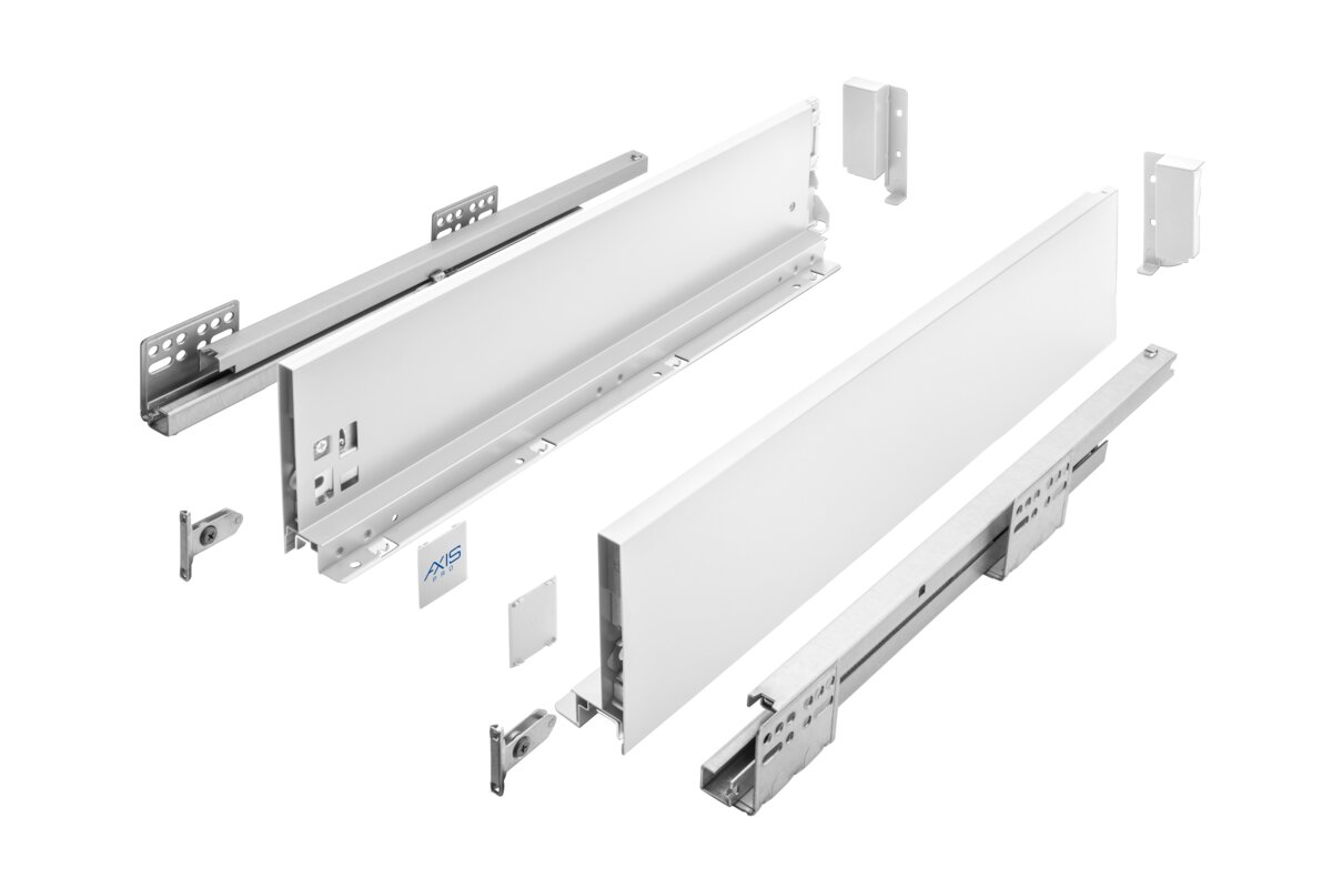 Zásuvkový systém AXISPRO 550mm biely - stredne veľký H116 Zásuvkový systém AXISPRO 550mm biely - stredne veľký H116