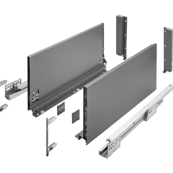 Zásuvkový systém AXISPRO 300mm antracit - Veľmi vysoký H199