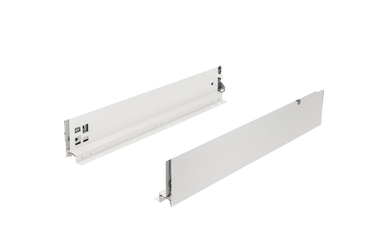 AXISPRO zatlačte na otvorenie zásuvky rúry 69mm 500mm bielej