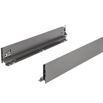 Push zásuvka AXISPRO na otvorenie 550mm antracitu - stredná H116
