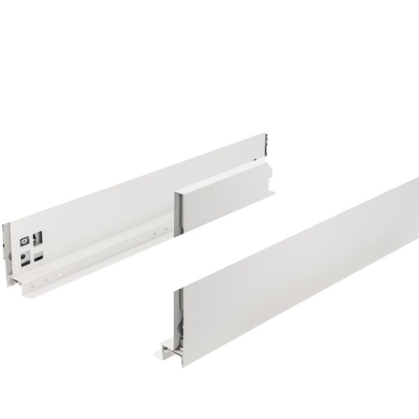 Push zásuvka AXISPRO na otvorenie 550mm bielej - extra vysoká H199
