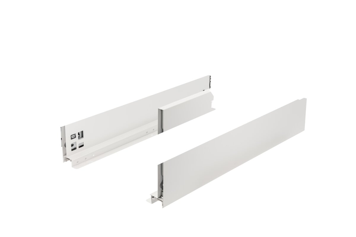 Push zásuvka AXISPRO na otvorenie 550mm bielej - extra vysoká H199