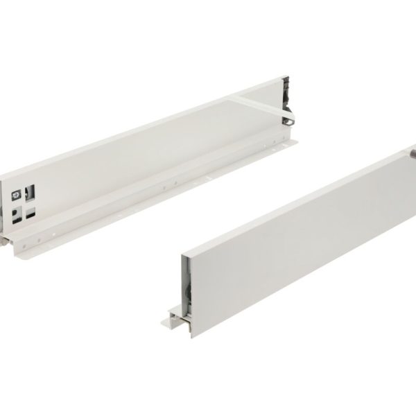 AXISPRO tlačí na otvorenie 550mm zásuvky bielej - nízky H84