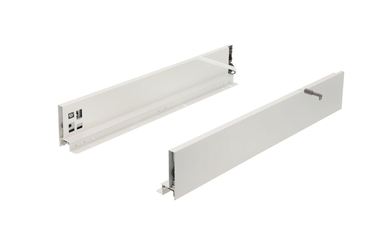 AXISPRO tlačí na otvorenie 550mm zásuvky bielej - nízky H84 AXISPRO tlačí na otvorenie 550mm zásuvky bielej - nízky H84