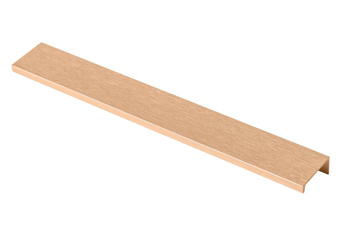 Hliníková rukoväť HEXI (zlatá brúsená) 256mm/290mm