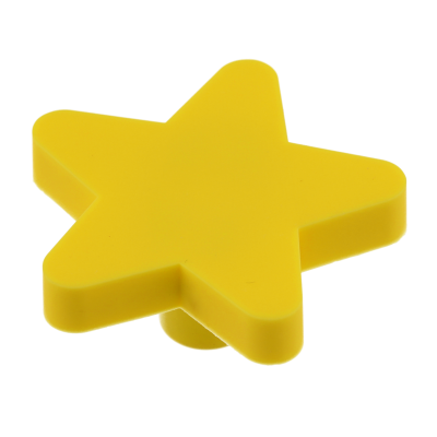 Gumová rukoväť Star žltá