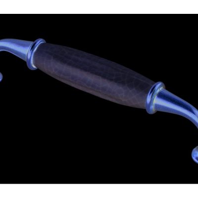 Rukoväť Zamak ALATRI C=128mm starožitná mosadz