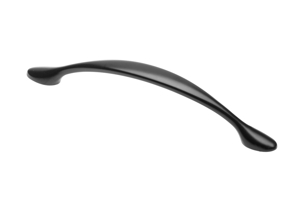 Zamak rukoväť CAMAIO C=128mm čierna rohož