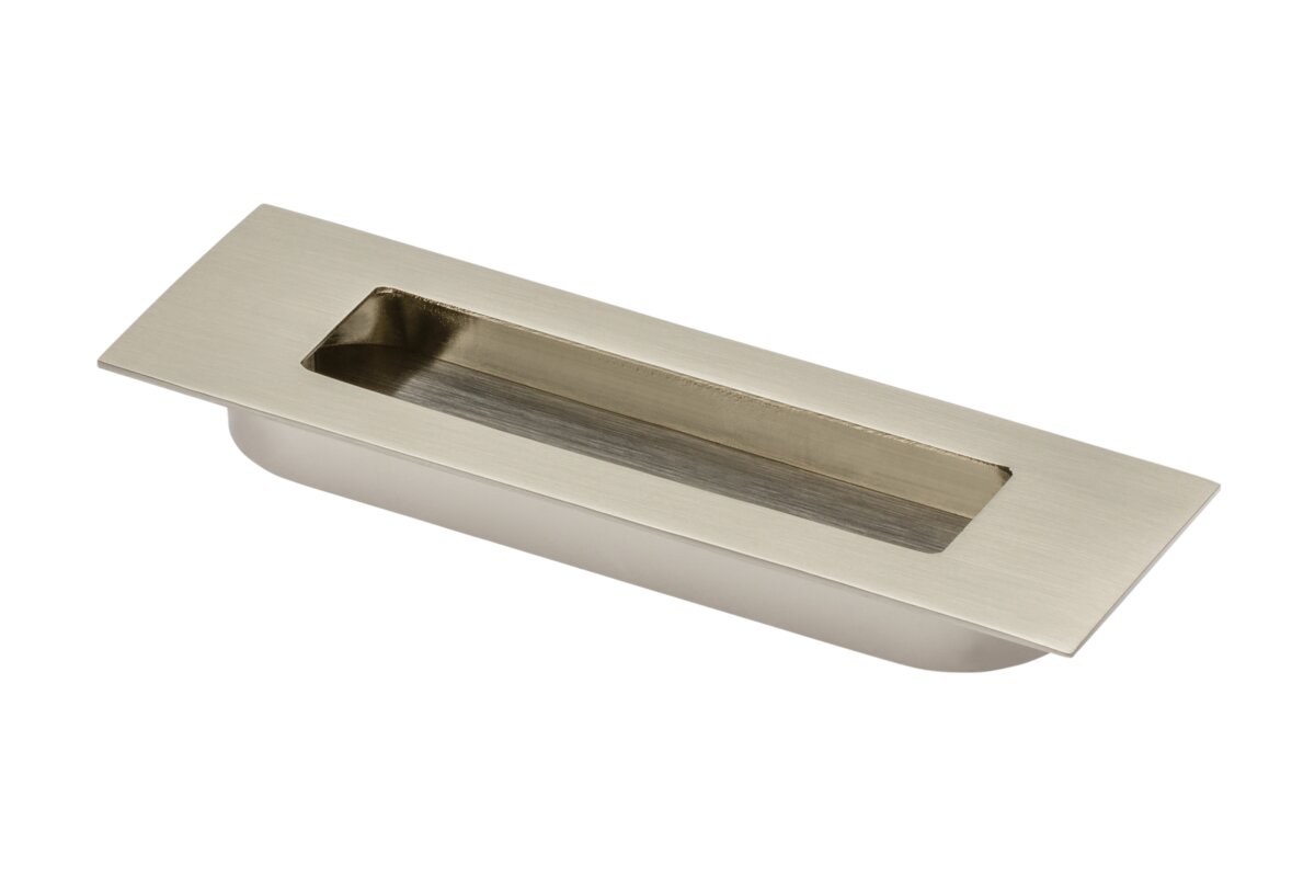 Rukoväť Zamak E6 C=96mm brúsená oceľ