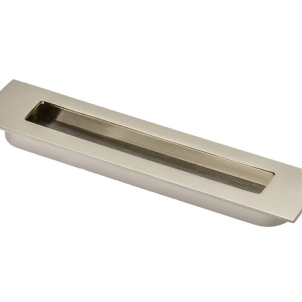 Rukoväť Zamak E6 C=128mm brúsená oceľ