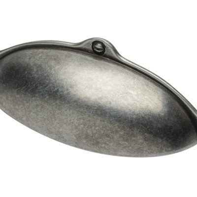 Zamak rukoväť MARSALA C=64mm starožitné striebro