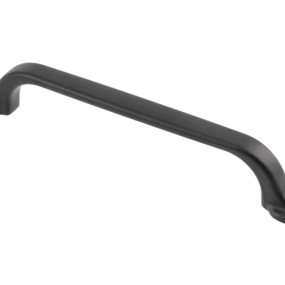 Rukoväť Zamak RETRIS C = 128 mm čierna matná
