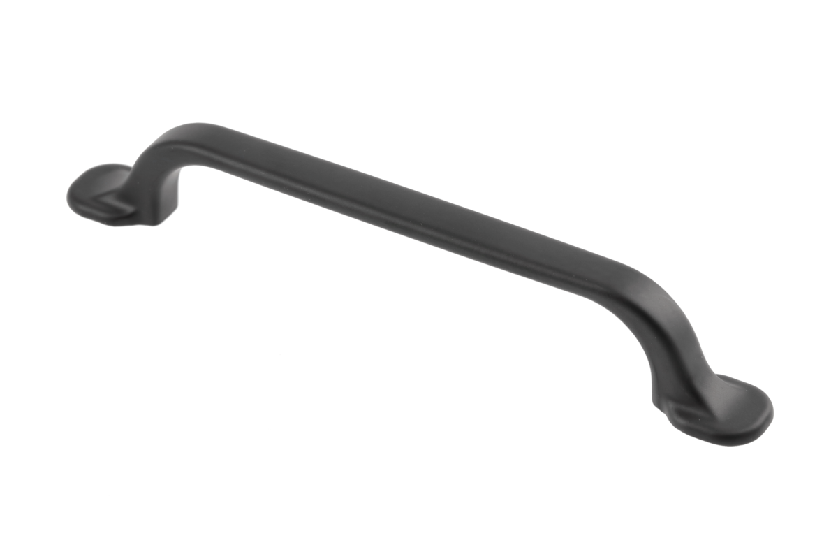Rukoväť Zamak RETRIS C = 128 mm čierna matná