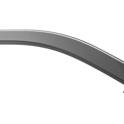 Zamak rukoväť ROSES C=256mm čierne sklo + čierne nožičky