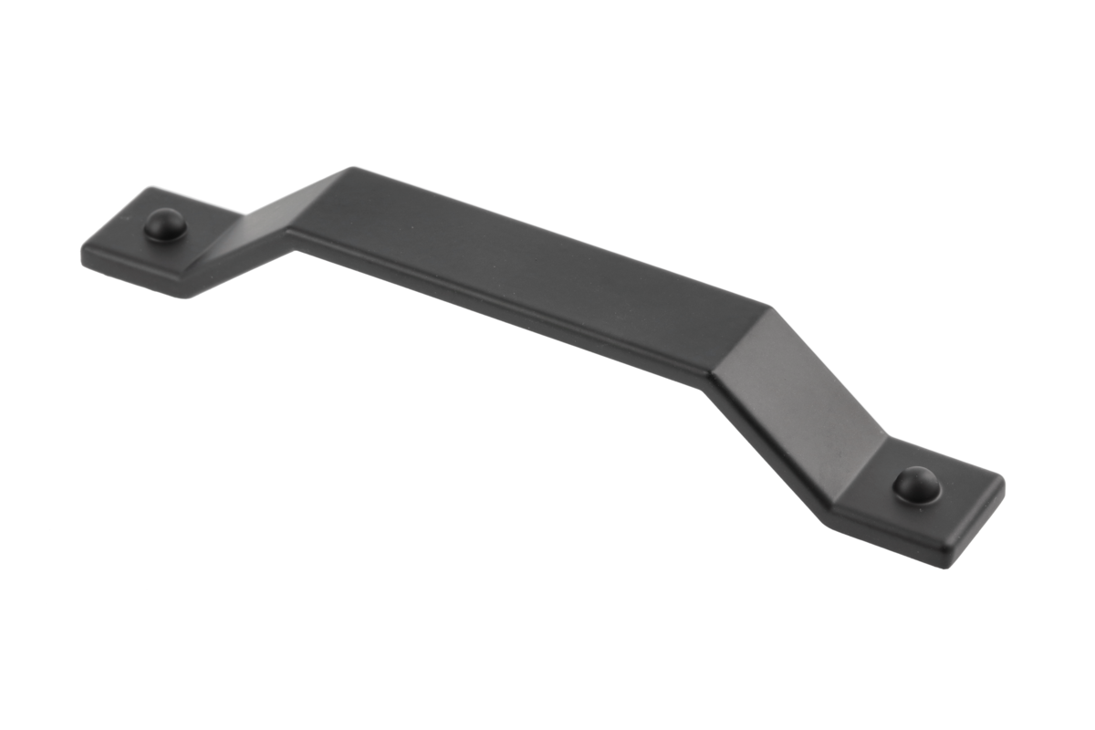 Rukoväť Zamak STEP C = 160 mm čierna matná