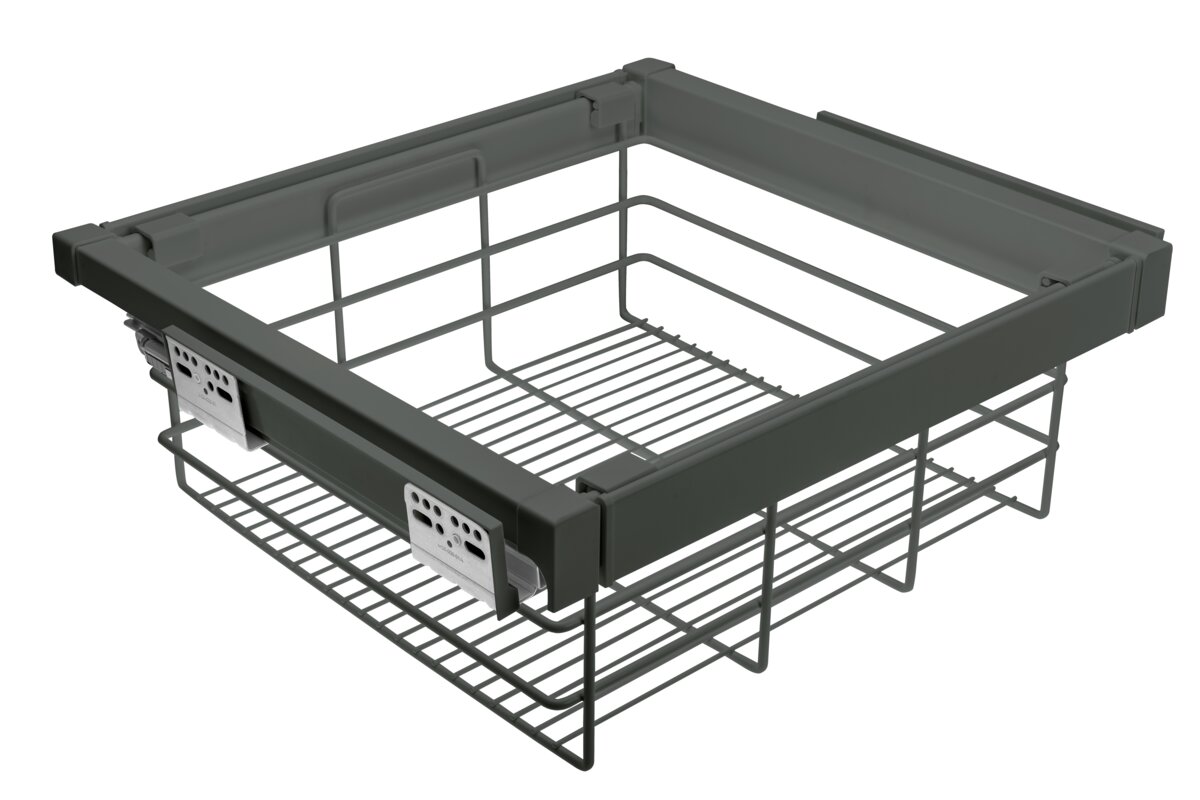 Zásuvka Elite s drôteným košom 900 mm s mäkkým zatváraním
