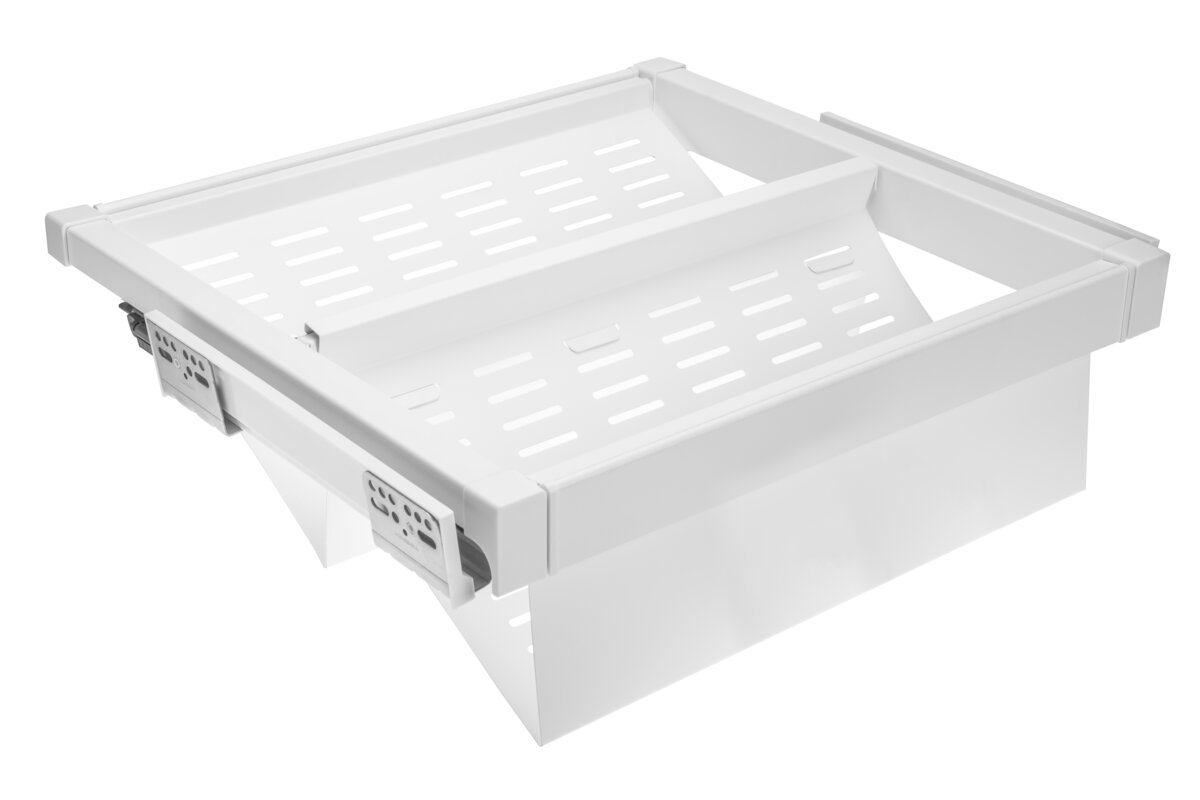 Kovová zásuvka Elite na topánky 900 mm s mäkkým zatváraním