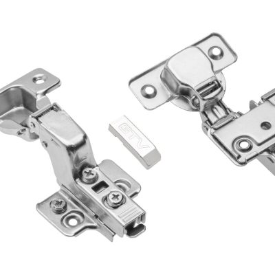 Hydraulický pánt pohára skrytý s excentrickým nastavením ramena a valca
