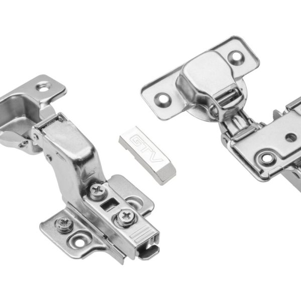Hydraulický pánt pohára skrytý s excentrickým nastavením ramena a valca
