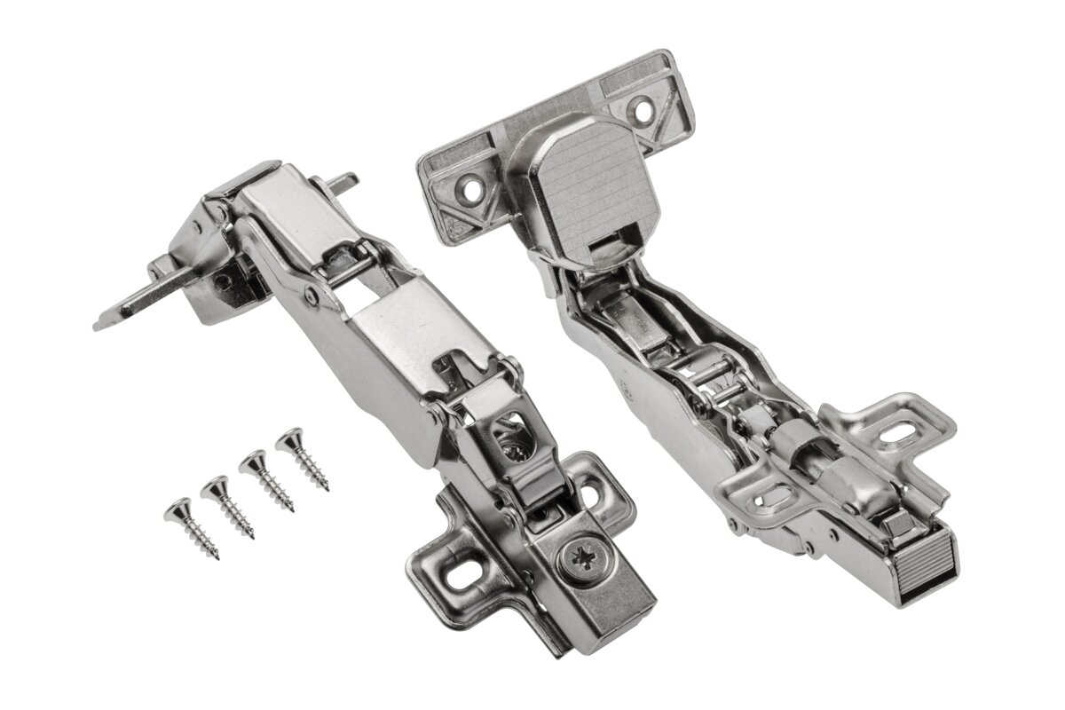 Samozatvárací záves/hydraulický uhlový 165° bez euro skrutiek