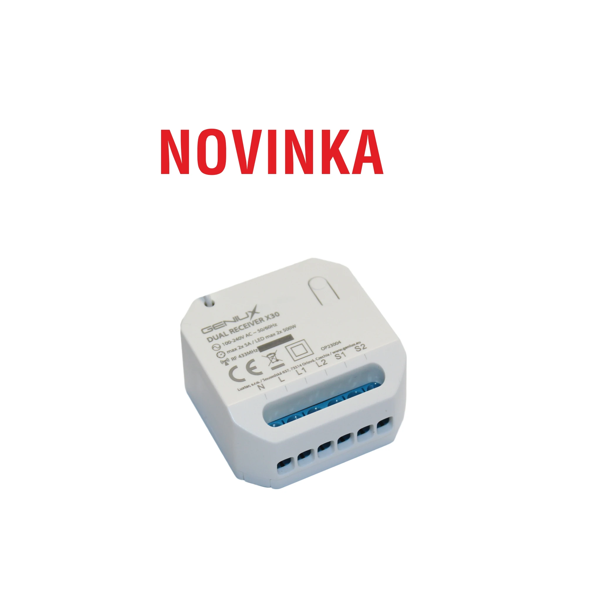 Prijímač X30 Max 2 x 500W