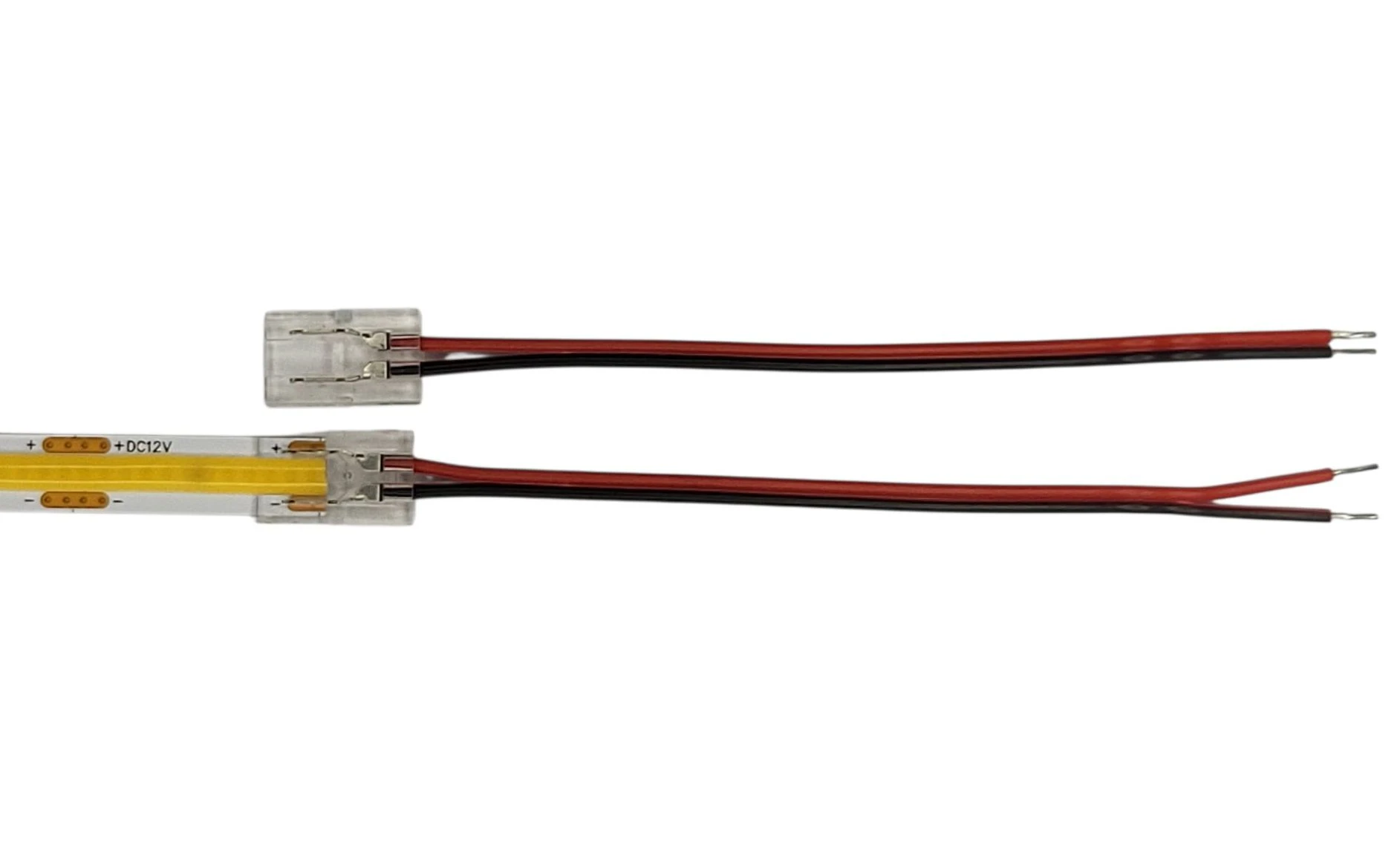 LED R5 - rýchlospojka pre LED pásy 8 mm na dvojlinke 10 cm