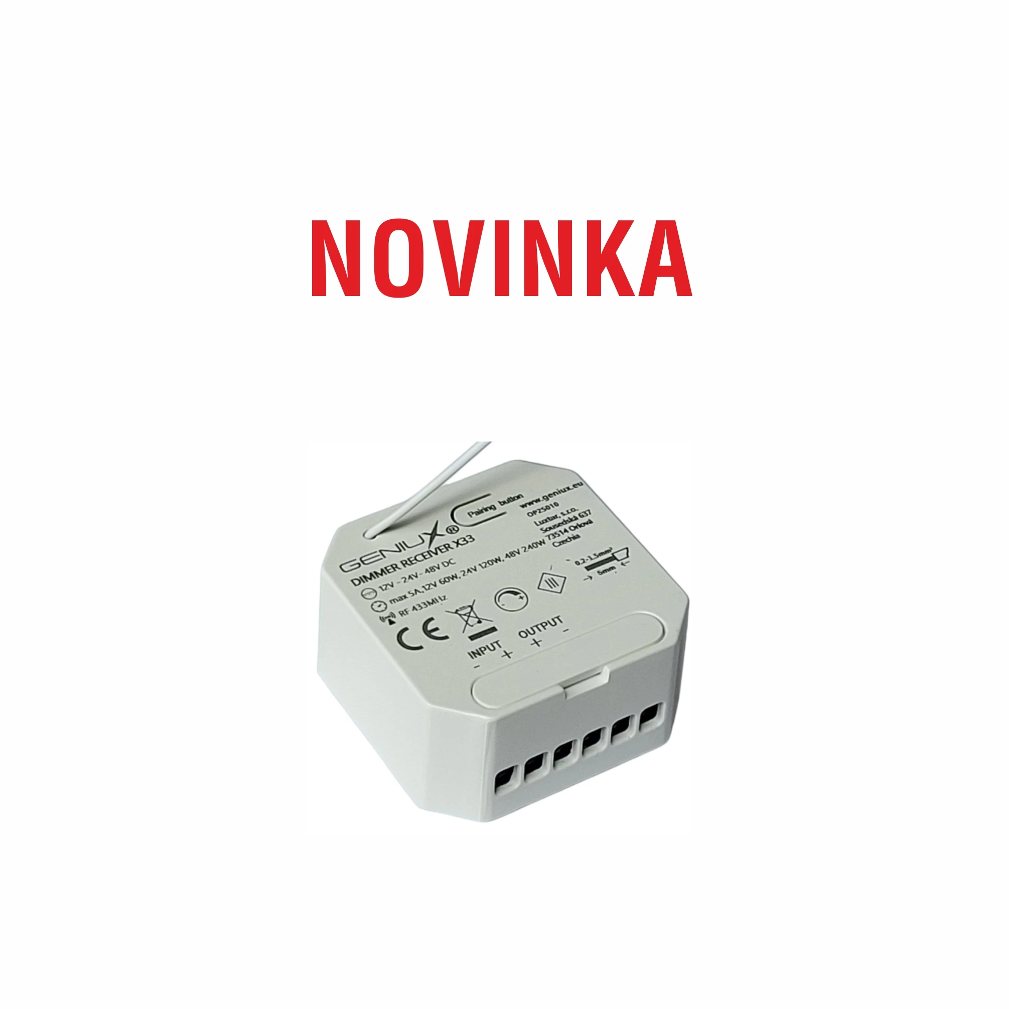Prijímač X33 Max 60 - 240 W